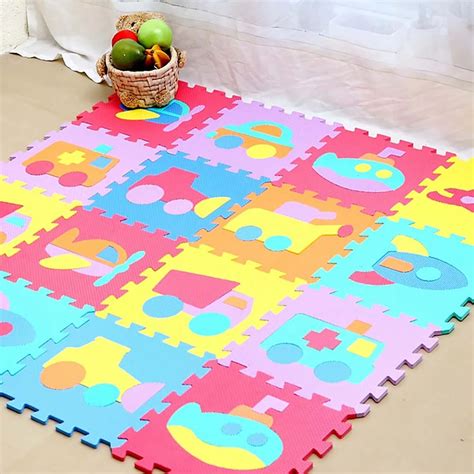 32*32*1cm 10pcs/set Puzzle carpet baby play mat puzzle mat EVA baby ...