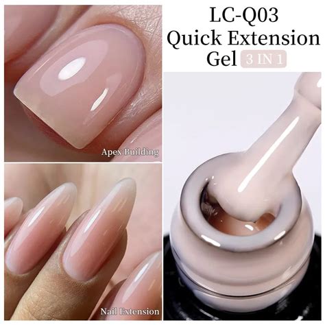 LILYCUTE Gel De Extensi N R Pida Para U As Esmalte Semipermanente Acr