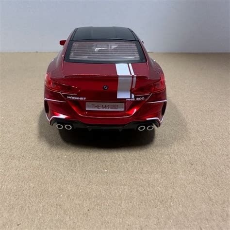 Toys 124 Bmw M8 Mh8 80 Manhart Alloy Car Model Diecast Red Headlight