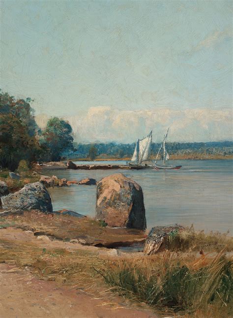 Johan John Kindborg Landscape from Karön Ronneby in the south of