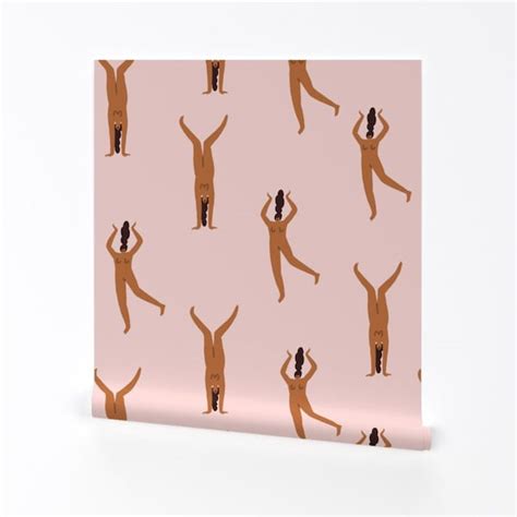 Wallpaper Nude Naked Etsy UK