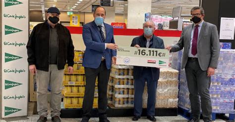 El Corte Ingl S Dona M S De Euros Al Banco De Alimentos De Castell N