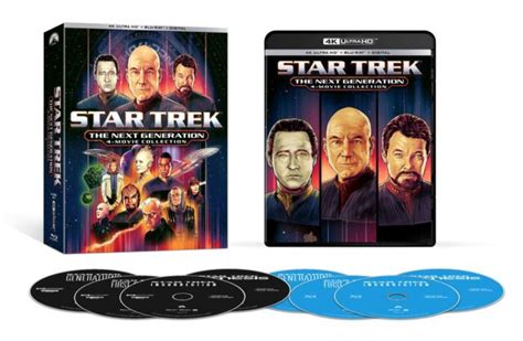 Star Trek The Next Generation Movie Collection On 4K Blu Ray Coming