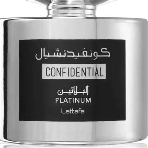 Lattafa Confidential Platinum Eau De Parfum Unisex Flip App