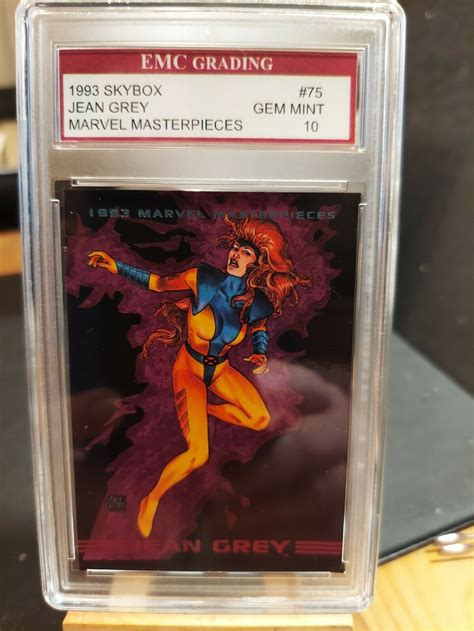 Mavin X Men Jean Grey Marvel Masterpieces Card Emc Graded