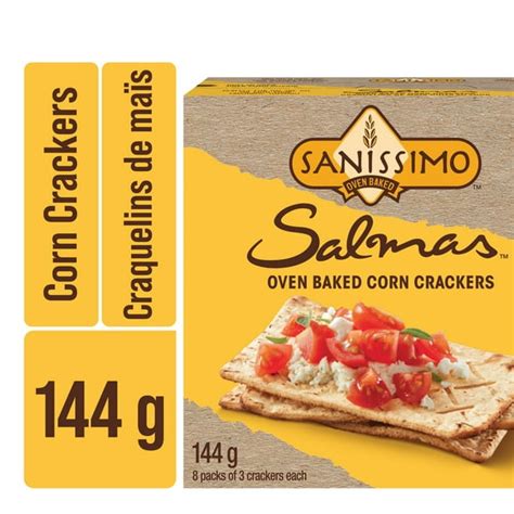 Sanissimo® Salmas™ Oven Baked Corn Crackers Walmartca