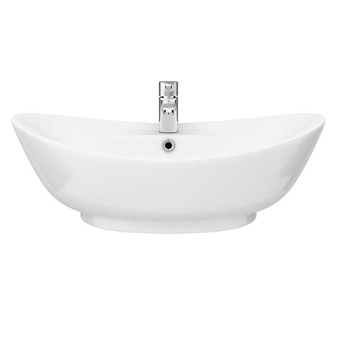 Faro Oval Counter Top Basin 1th Available At Victorian Plumbing