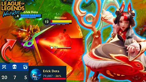 Mythmaker Gwen 80 000 Damage Carry ️🐇 🧧 Wild Rift Youtube