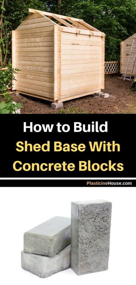 How to Build a Shed Base With Concrete Blocks [Complete Guide]