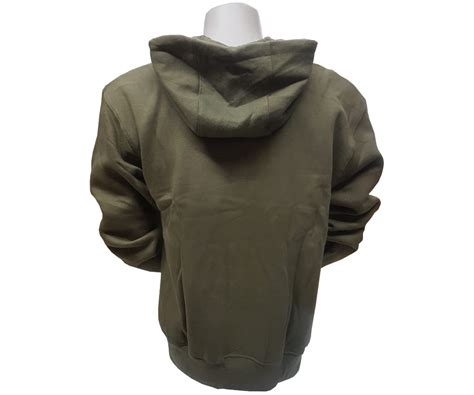 Kapuzen Sweat Jacke Oliv Commando Industries