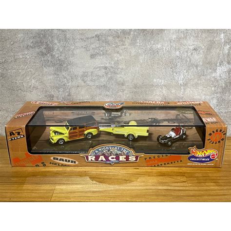 Hot Wheels 風火輪 100 1948 WOODIE RACES CAR 老盒 膠胎 蝦皮購物