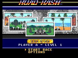 Road Rash Original Version Screenshot 4 SEGA Master System