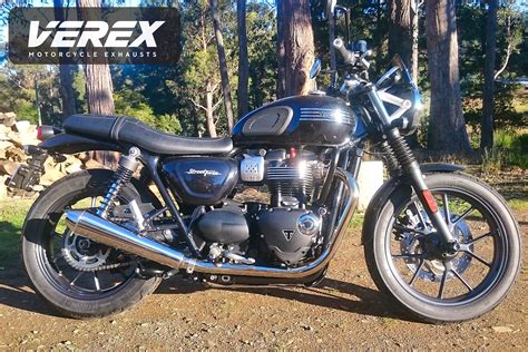 Triumph Street Twin Speed Twin Full System Verex Tasmania