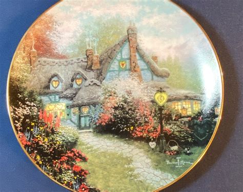 Seaside Cottage By Thomas Kinkade Enchanted Cottages Series Etsy