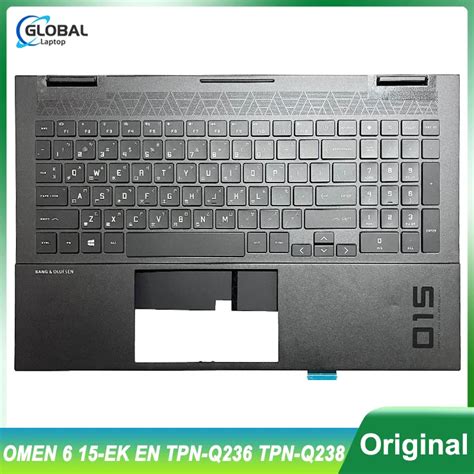 Teclado De EE UU Para HP OMEN 6 15 EK EN TPN Q236 Cubierta Superior Del