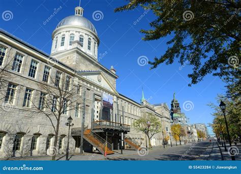 Bonsecours Market Old Montreal Quebec Canada Editorial Stock Image