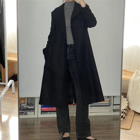 Zara Manteco Wool Coat Size Small Manteco Italian Depop