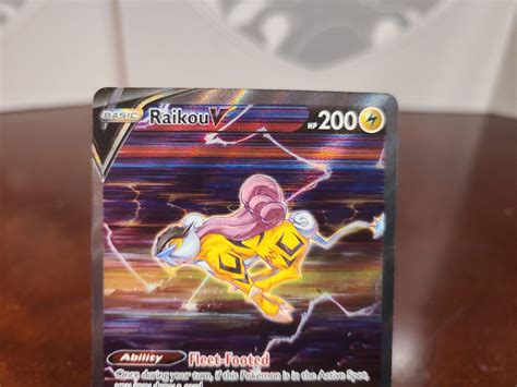 Mavin Pokemon Raikou V Gg Crown Zenith Galarian Gallery Full Art