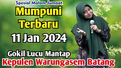 Mumpuni TERBARU 11 Jan 2024 Ceramah Ngapak Lucu Ustadzah Mumpuni