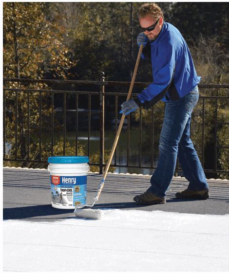 Henry He887hs142 Tropi Cool 100 Percent Silicone Roof Coating Instructions