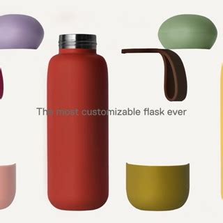 Sunnies Flask Bottle Customizable Insulated Water Tumbler For Hot And