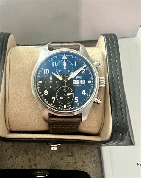 Verkauf IWC Spitfire Chronograph Fullset