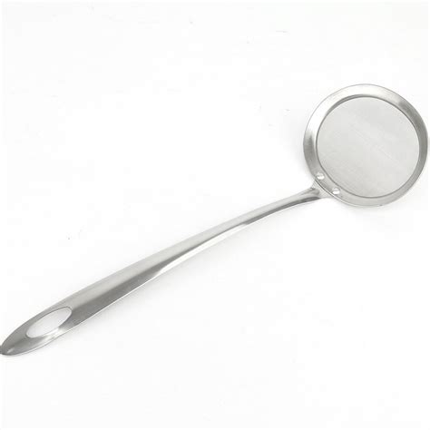 Stainless Steel Skimmer Spoon Fine Mesh Oil Skimmer Hot Pot Strainer Cooking Oil Sieve Colander