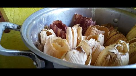 Tamales Dulces De Piloncillo YouTube