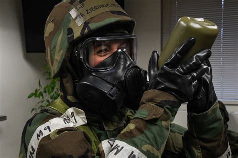 Dvids News 168th Wing Airmen Stay Mission Ready With Cbrn Training