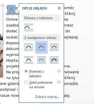 Zawijanie Tekstu Wok Obrazu Lub Innego Obiektu W Programie Powerpoint