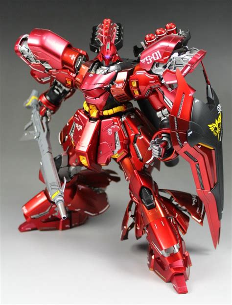 Gundam Guy Mg Sazabi Ver Ka Metallic Color Painted Build