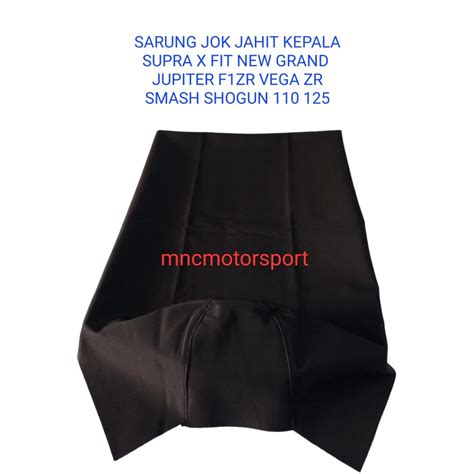 Jual SARUNG KULIT JOK JAHIT KEPALA SUPRA X FIT NEW REVO LEGENDA GRAND