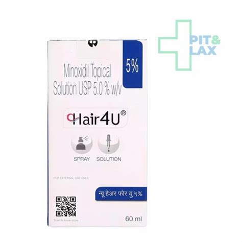 Hair4u 5 Minoxidil Topical Solution For Treatment Of Hair Loss