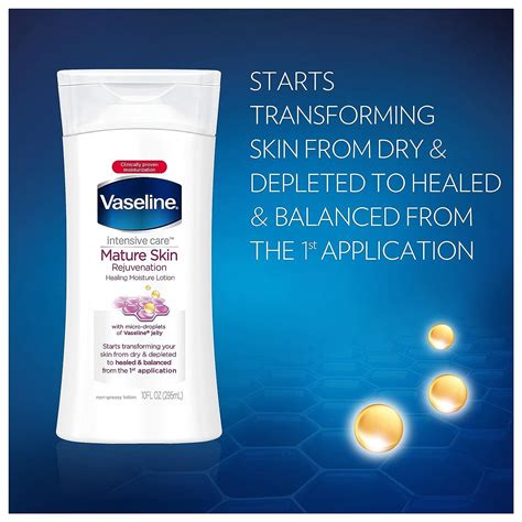 Vaseline Intensive Care Mature Skin Rejuvenation Body Lotion Oz