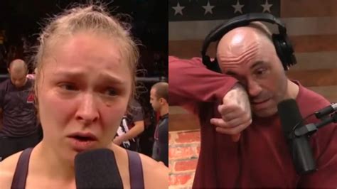 UFC Fans Called Out Bit H Joe Rogan Once For Almost Crying During An