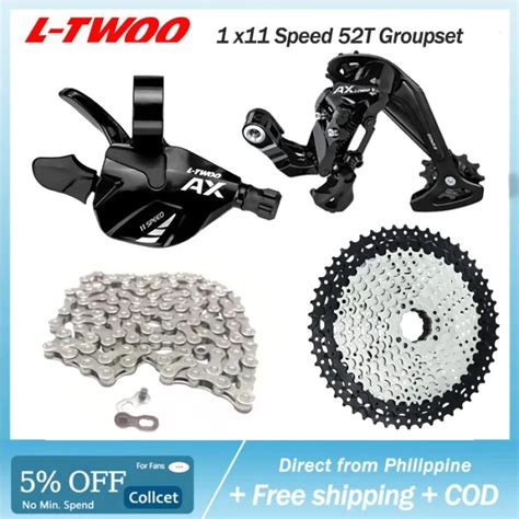 LTWOO AX 11 Speed Groupset 1X11 Speed Shifter Lever Rear Derailleur 46T