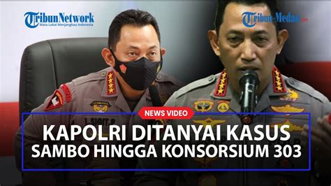 Live Kapolri Ditanyai Kasus Ferdy Sambo Hingga Konsorsium Di