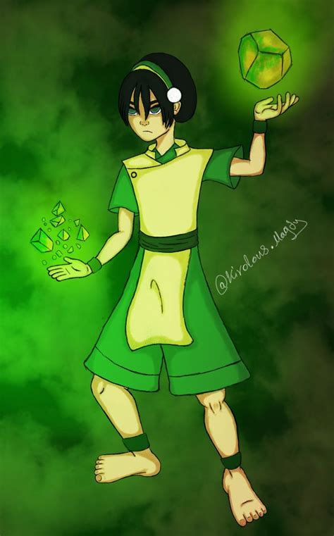 Toph The Powerful Earthbender