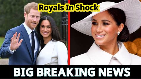 Royals In Shock Struggling Harry And Meghan Heart Breaking News You