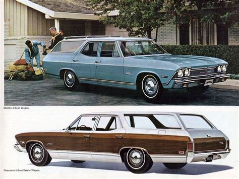 Chevrolet Chevelle Malibu Wagon And Concours Estate Wagon