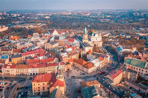 Lublin Z Lotu Ptaka Stock Photo Adobe Stock