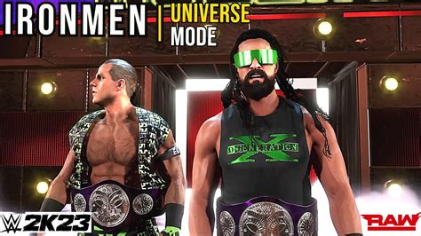 Wwe K Universe Mode Interactiveironmenwwe Raw Youtube