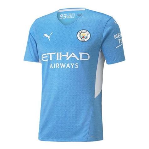 Puma Manchester City Home Authentic Soccer Jersey Blue 759201 01 Kicks Crew