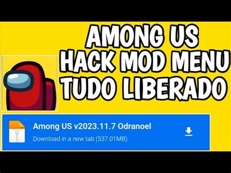 Among US Tudo Liberado Mod Menu V2023 11 7 Atualizado 2023 YouTube