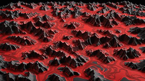 Abstract 3d elevation map [3840x2160] : r/wallpaper