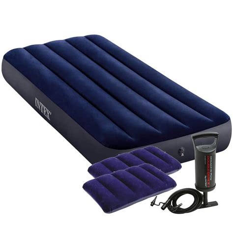 Надувной матрас intex classic downy airbed 64756 - 98 фото