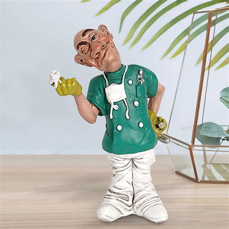 Modern Doctor Statue Figurine Artwork Miniature Crafts Model Handicraft ...