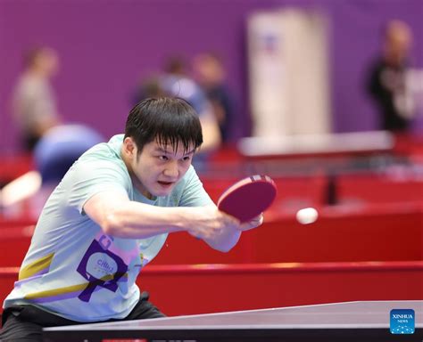 Team China Takes Training Session Ahead Of Ittf World Team