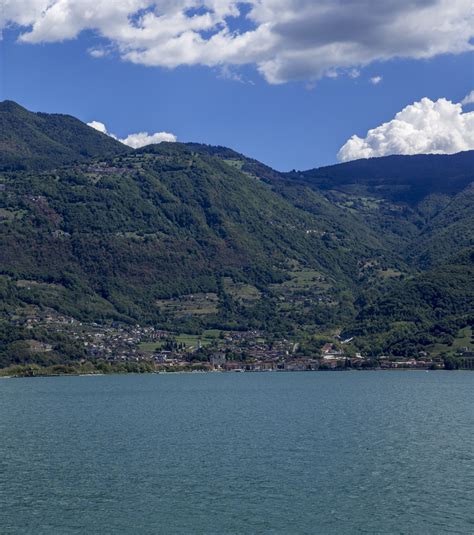 Jezero Lovere Iseo v Itálii Stock Fotka zdarma - Public Domain Pictures
