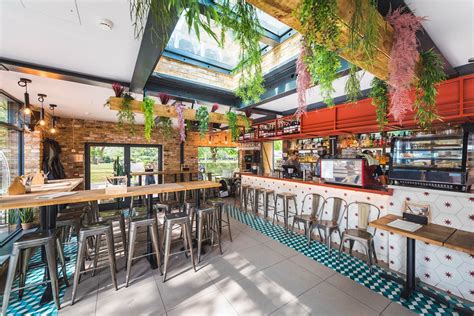 Inside Bar Restaurant At Chiringuito Bethnal Green